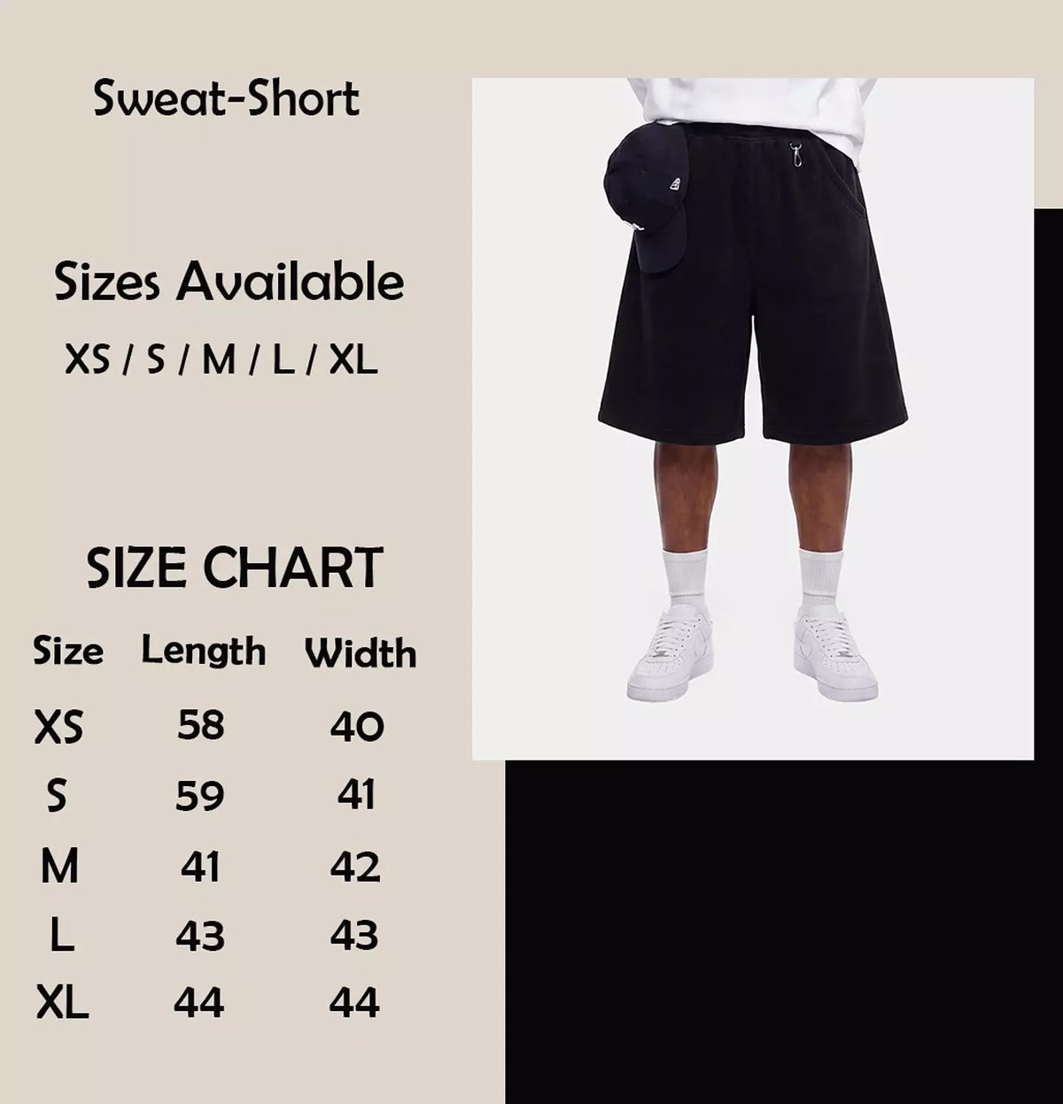 Baggy Sweat-Short
