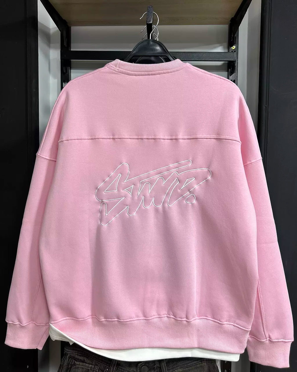 Pull&Bear Signature Logo Oversized Sweatshirt