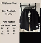 Pull&Bear Wide Leg Sweat Short