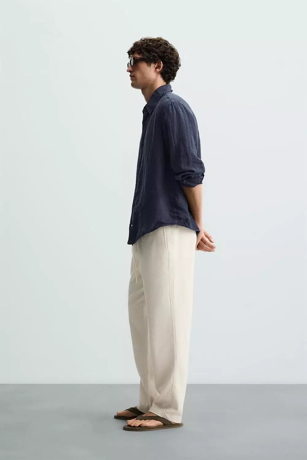 Zara Relaxed Linen Pants