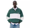 Pull&Bear Half-Zip Polo Sweatshirt