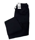 Zara Linen Wide-Leg Drawstring Pants