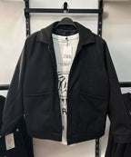 Zara Wool Relaxed Boxy Jacket