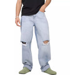 Cutting Wide Leg Jeans