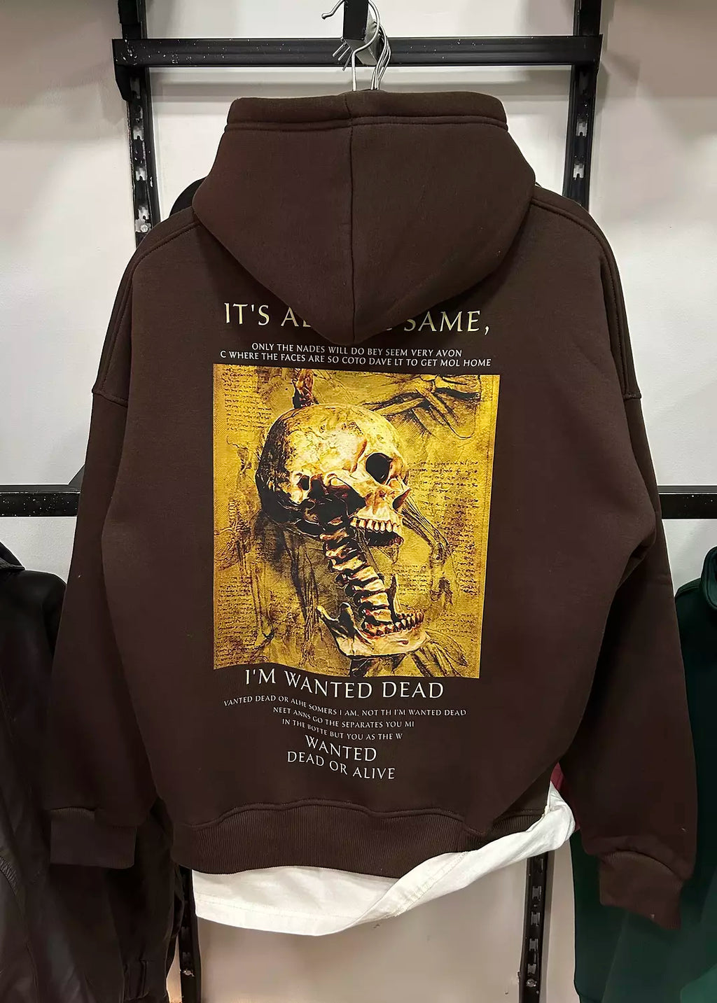 Skull Oversize Hoodie