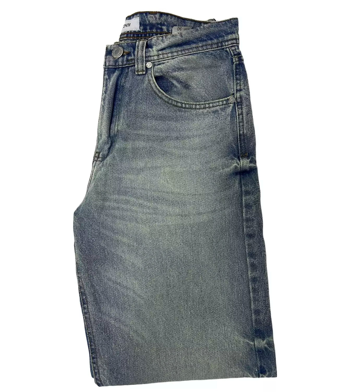 Blue Wide leg Jeans 3