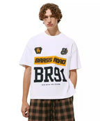PULL&BEAR BRASS ROAD BOXY T-SHIRT