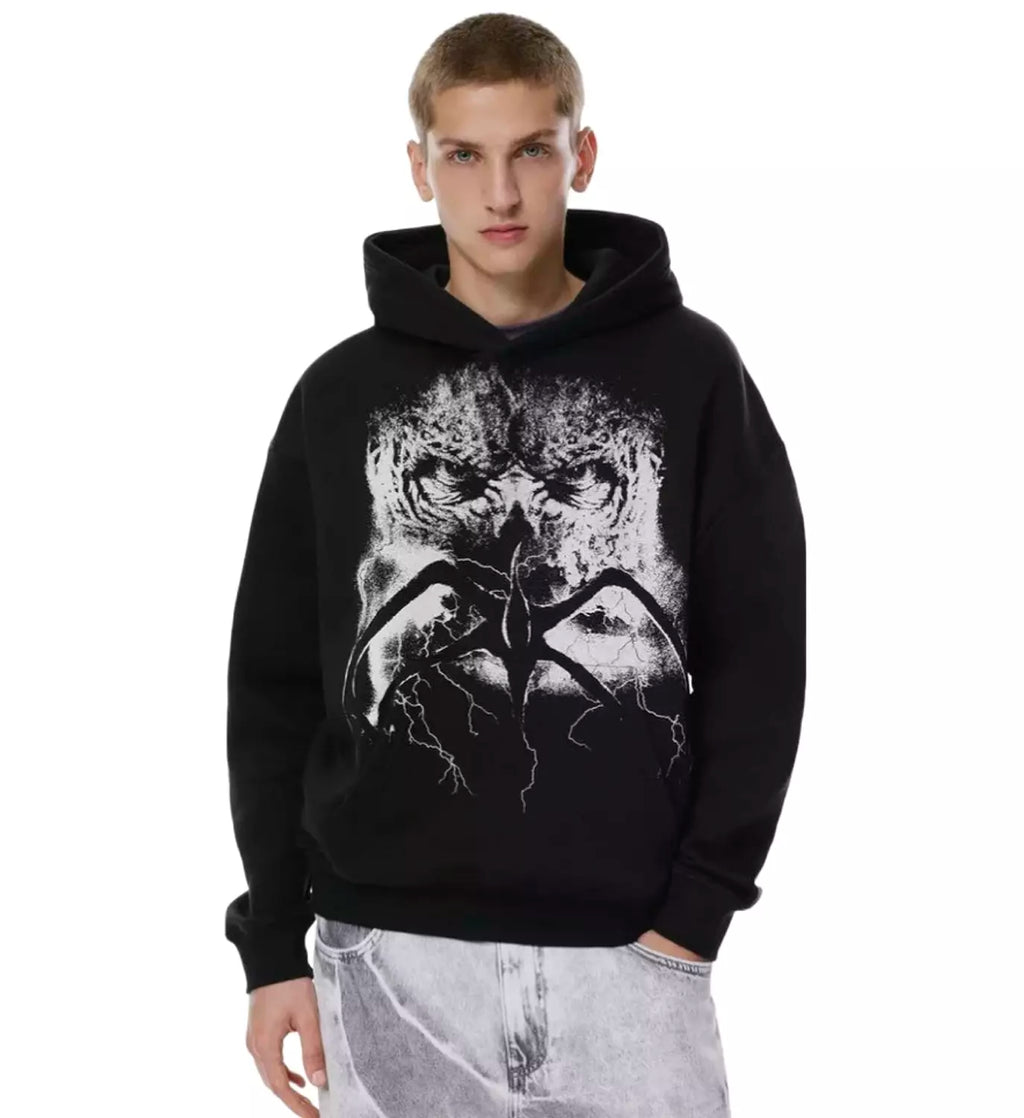 STRANGER THINGS BERSHKA HOODIE