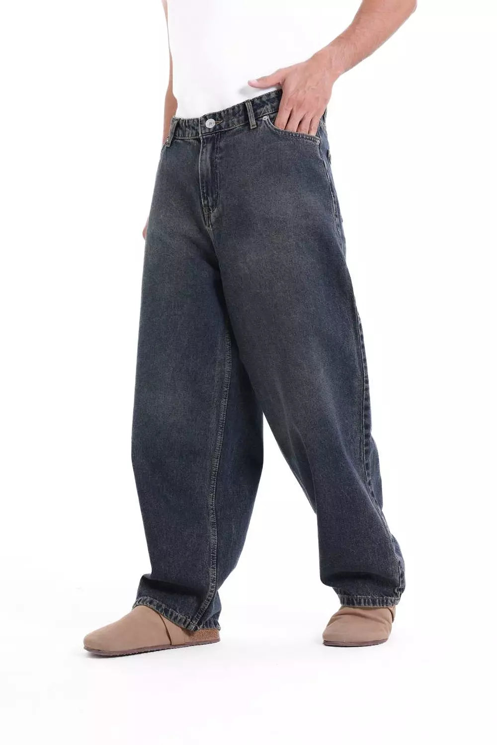 Baggy Dark Blue Jeans