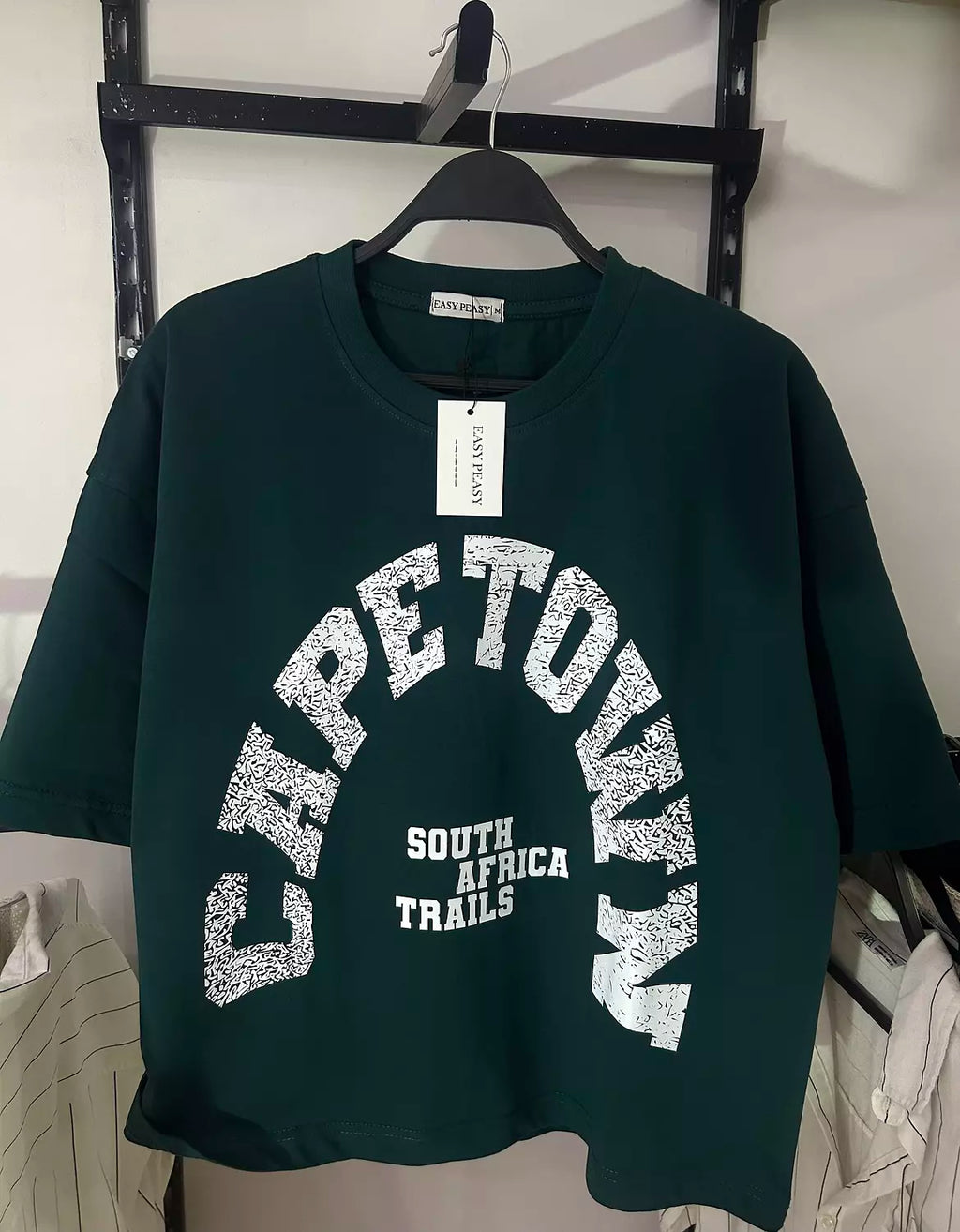 Cape Town Boxy Fit T-shirt