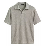 Massimo Dutti Textured Polo Tee