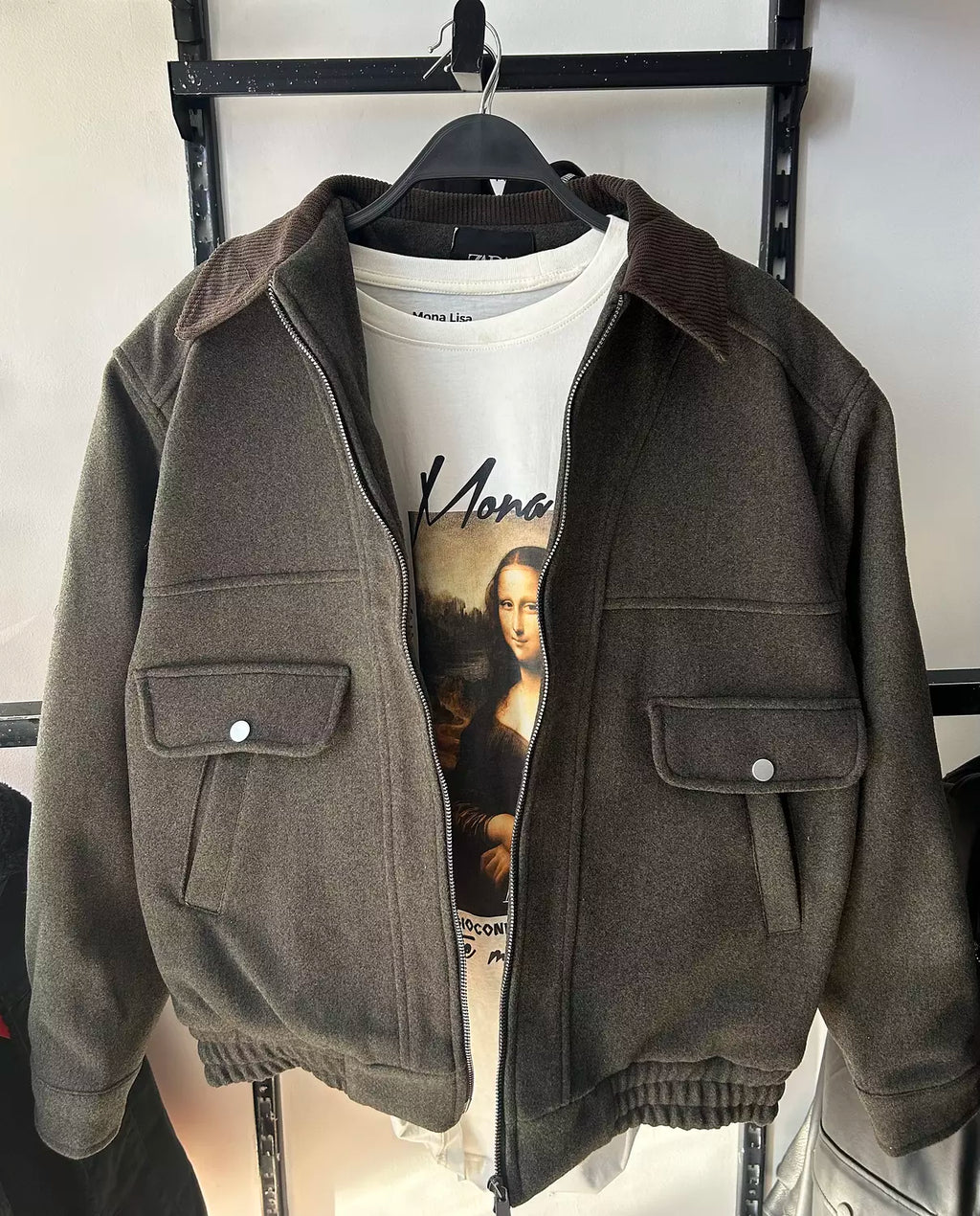 Zara Boxy Wool Jacket