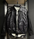 Zara Faux Leather Zip-Up Bomber Jacket