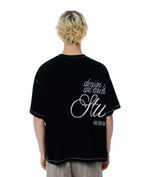 Pull&Bear Still Typography Oversized T-Shirt
