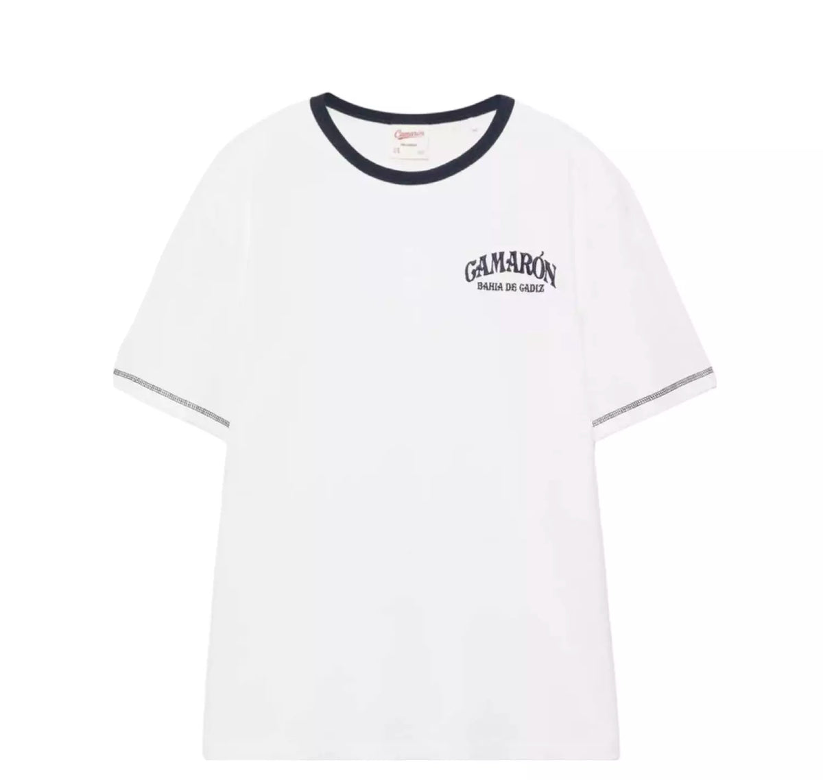 Pull&Bear Camarón Oversized Ringer T-Shirt