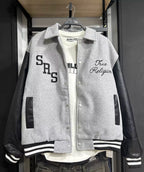 True Religion Varsity Bomber Jacket