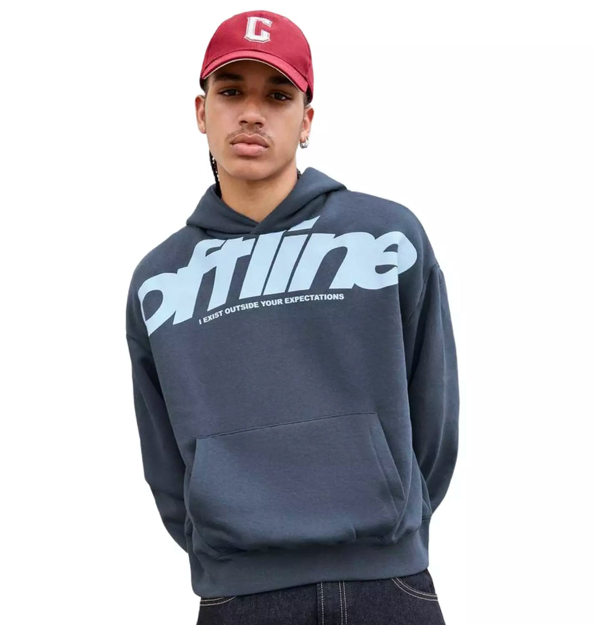 BERSHKA OFFLINE HOODIE