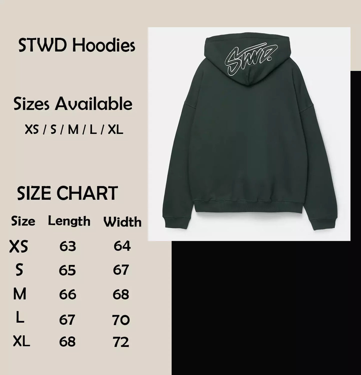 Pull&bear Hoodie ‘STWD’