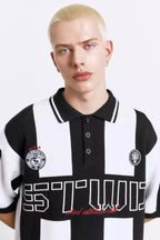PULL&BEAR STRIPED - POLO SHIRT