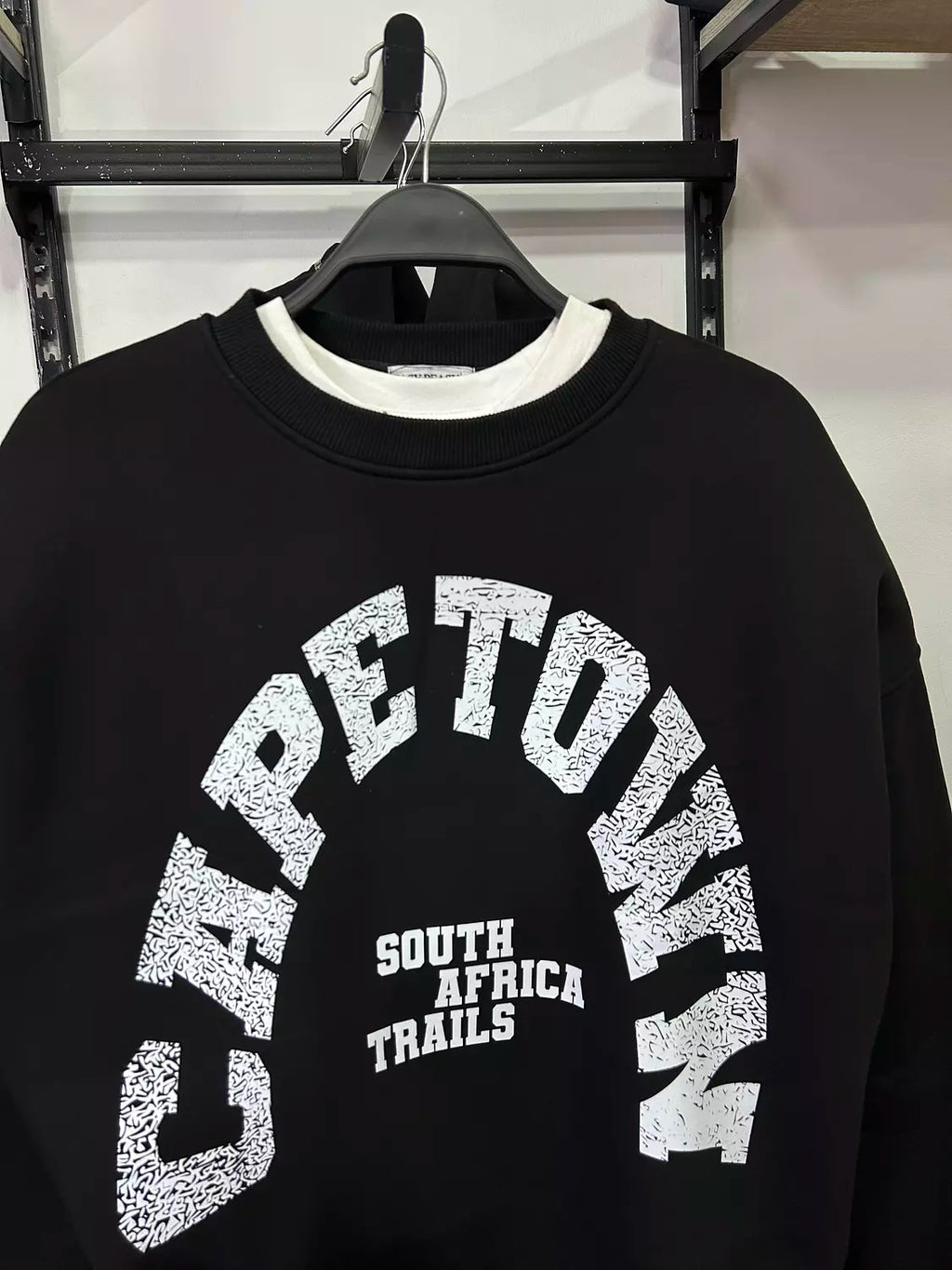 Cape Town Boxy Crewneck Sweatshirt