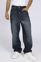 Classic Dark Wash Relaxed Jeans