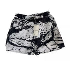 Hugo Black & White Marble Swim Short