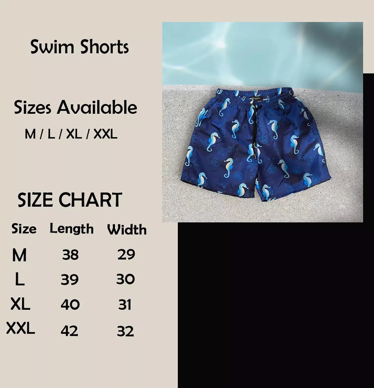 Sea Horse Swim Short