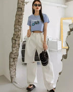 Shein Crop Tee
