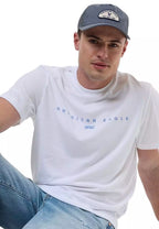 American Eagle Printed White T-shirt