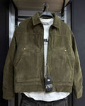 Zara Suede-Look Utility Jacket