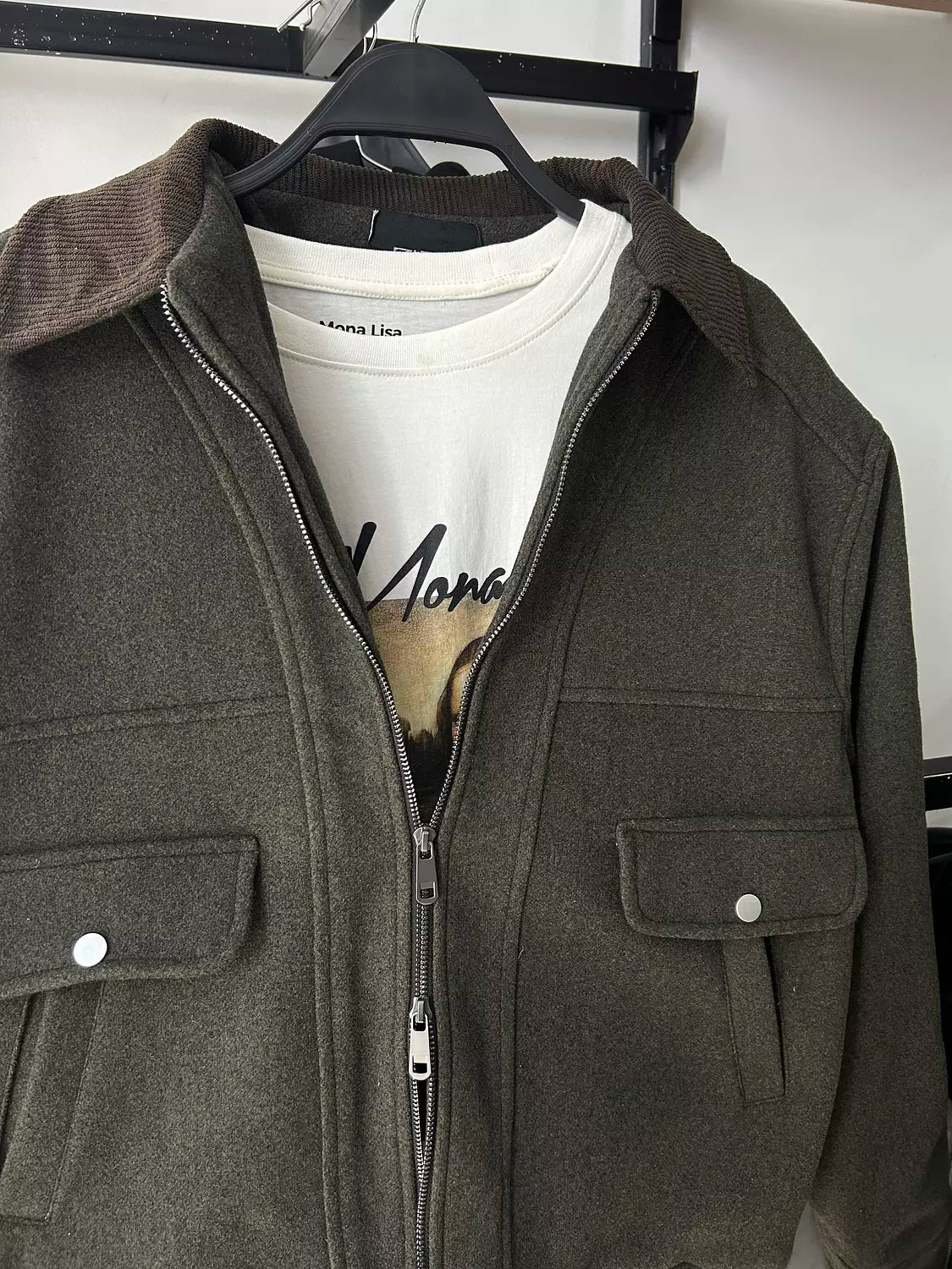 Zara Boxy Wool Jacket