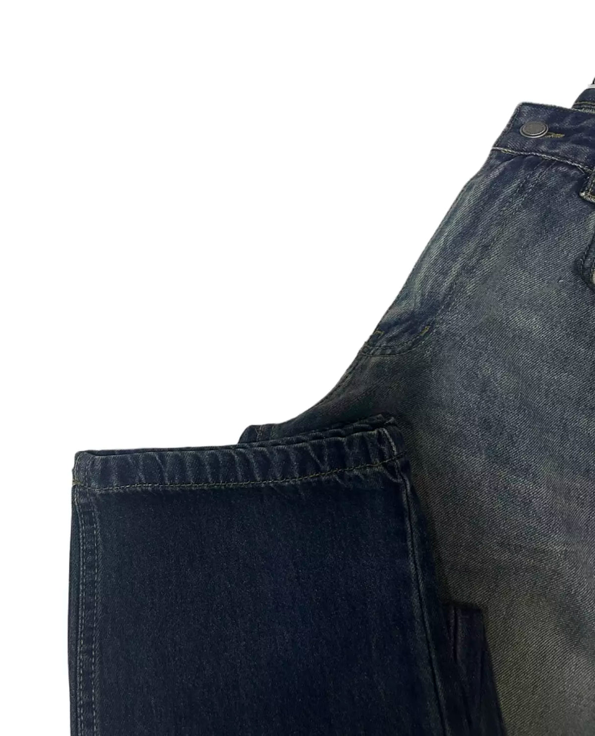 Zara Vintage Wash Straight Jeans