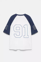RAGLAN SHORT SLEEVE STWD T-SHIRT