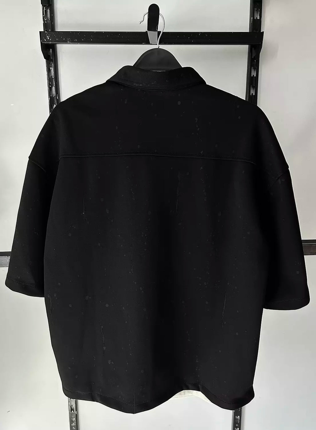 Boxy Snap-Button Overshirt