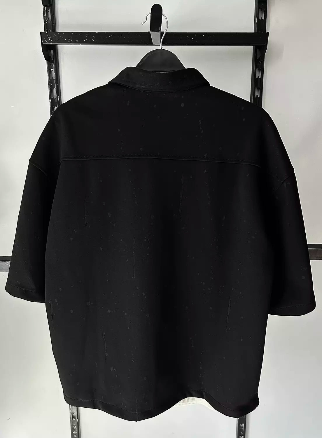 Boxy Snap-Button Overshirt