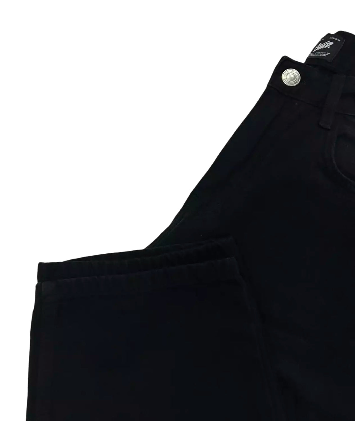 Pull&Bear ‘’STWD’’ Straight Black Jeans