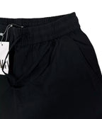 Zara Linen Wide-Leg Drawstring Pants