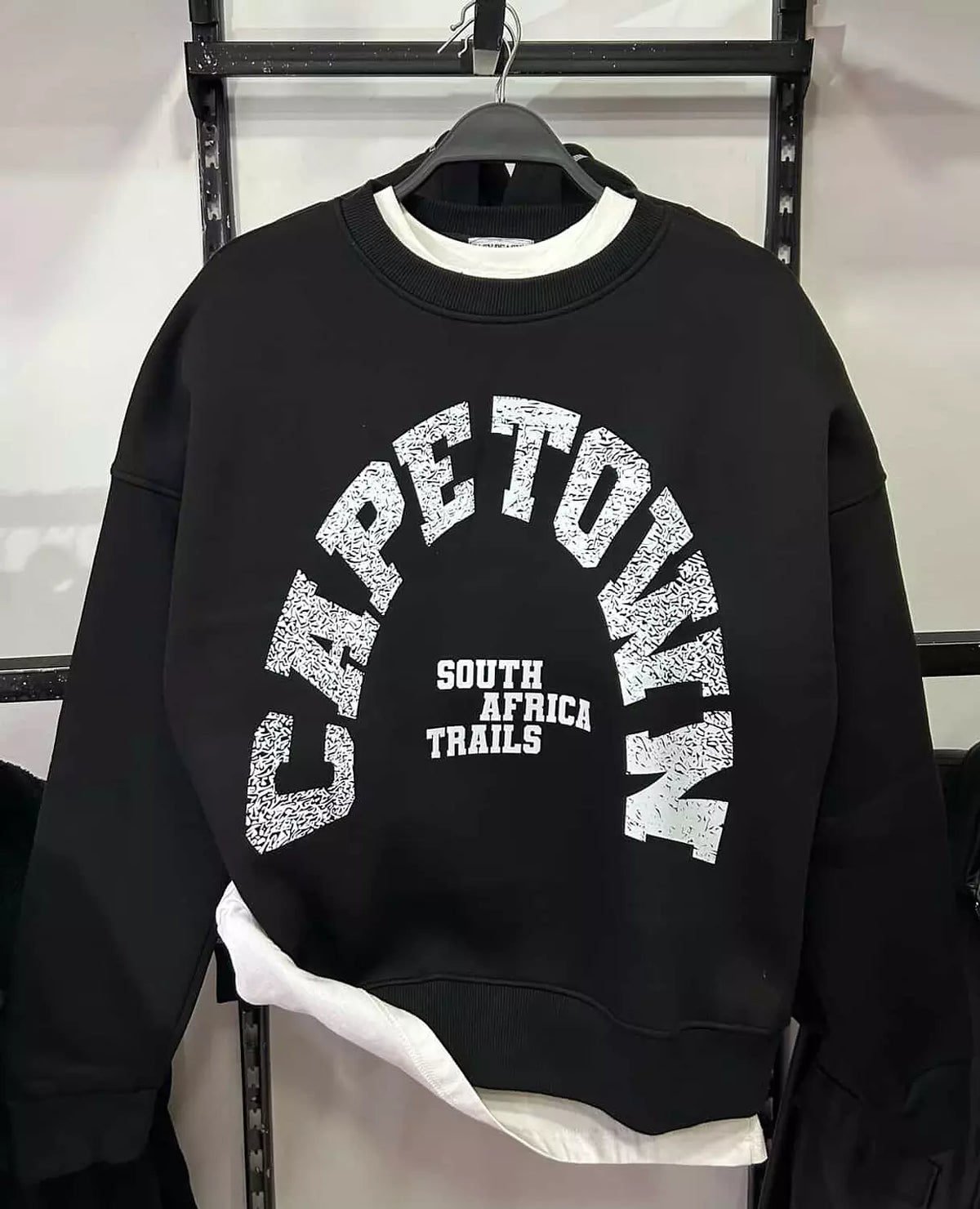 Cape Town Boxy Crewneck Sweatshirt