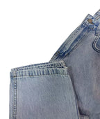 Zara Light Wash Straight Leg Jeans