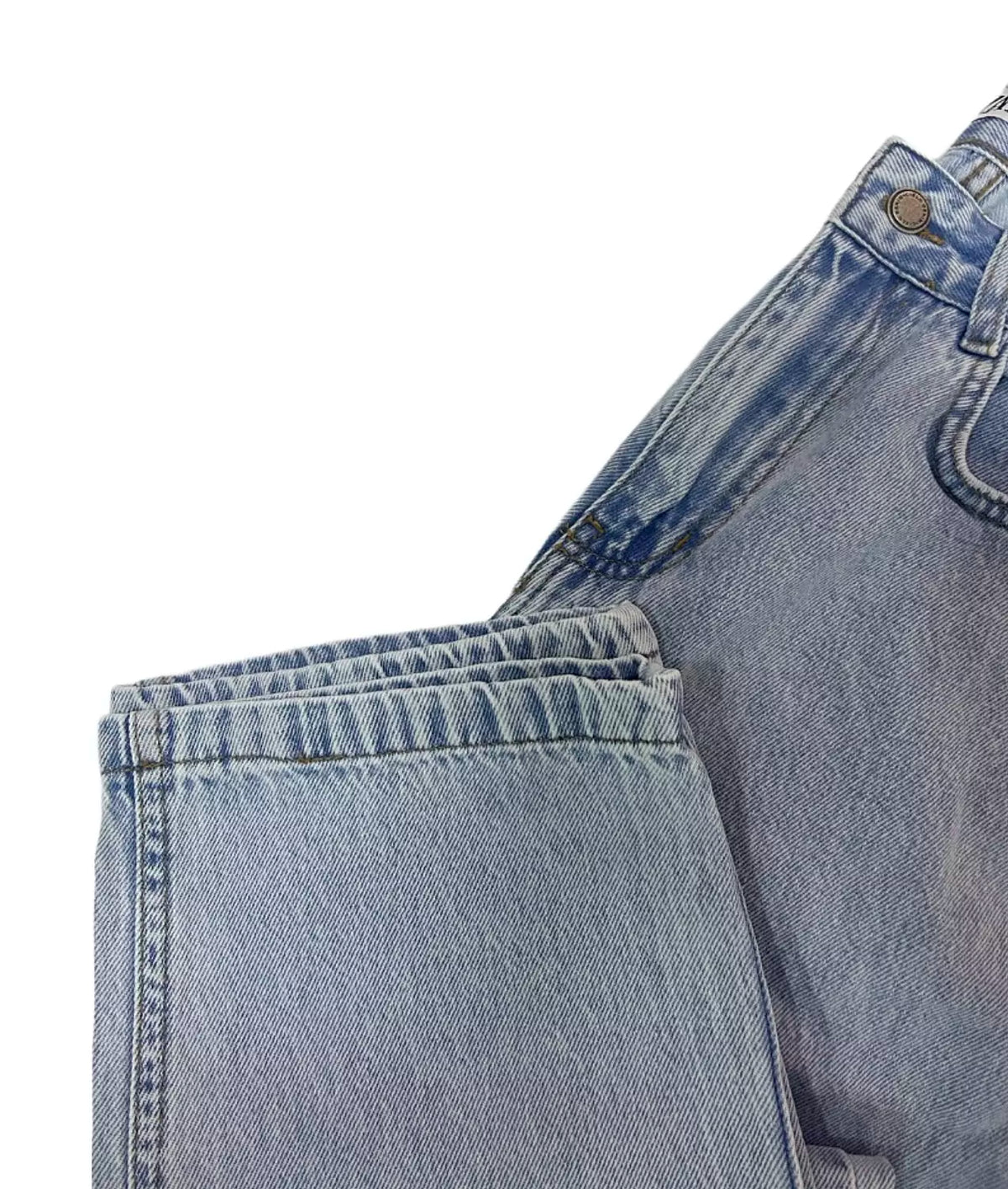 Zara Light Wash Straight Leg Jeans