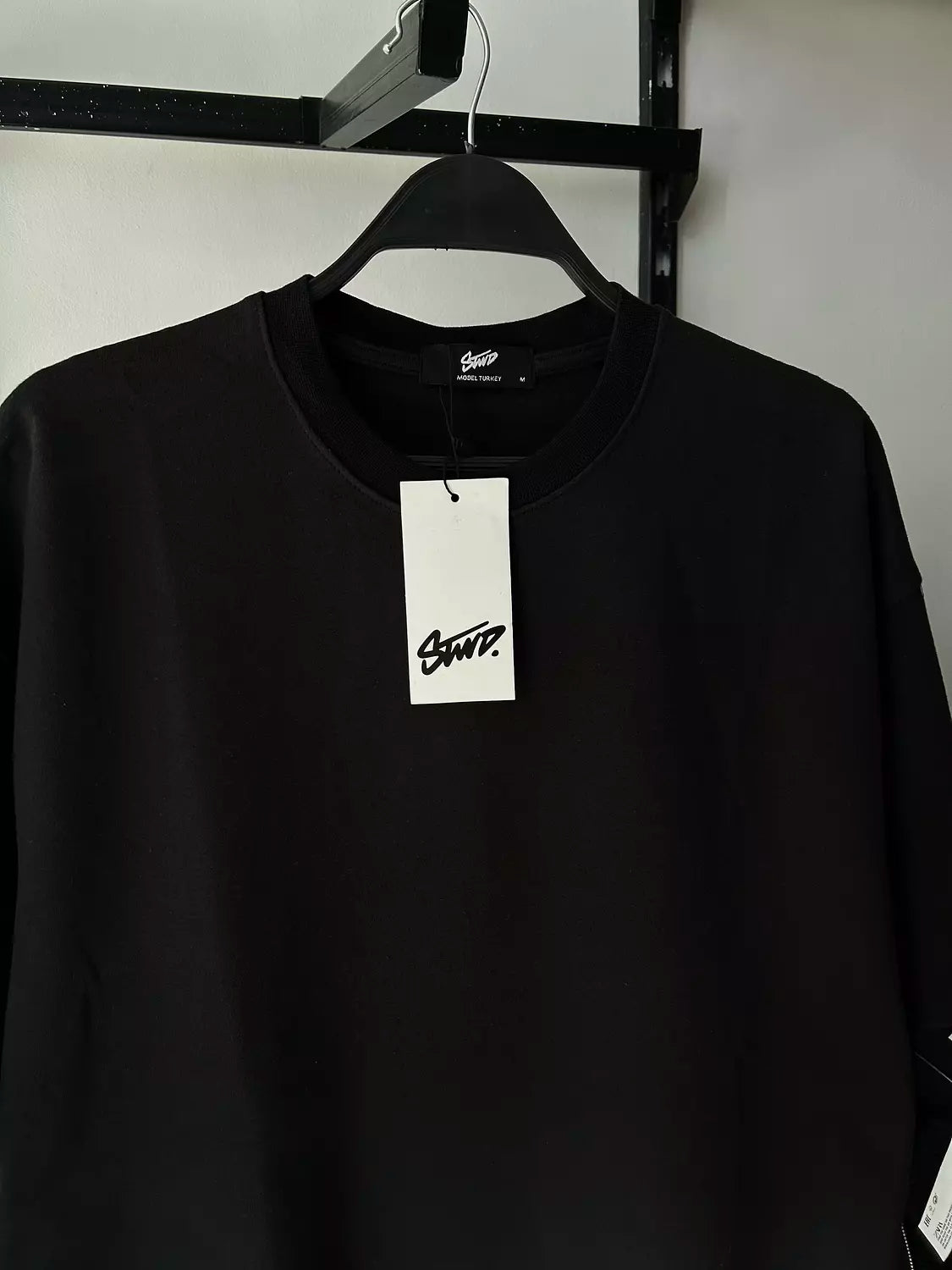 Basic Pull&bear Black T-shirt