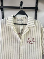 Stay True Embroidered Stripe Shirt