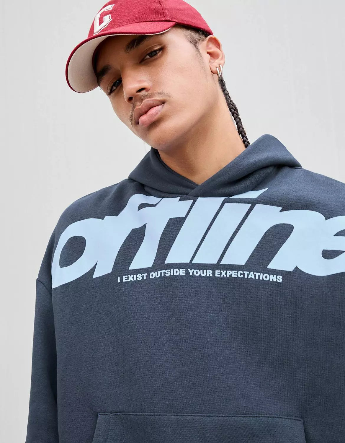 BERSHKA OFFLINE HOODIE