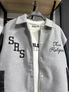 True Religion Varsity Bomber Jacket
