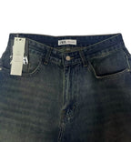 Zara Vintage Wash Straight Jeans