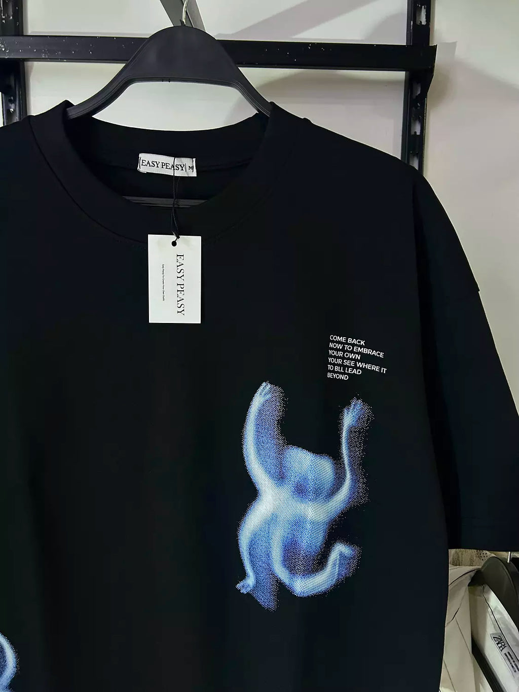 Blue Motion Boxy Fit T-Shirt