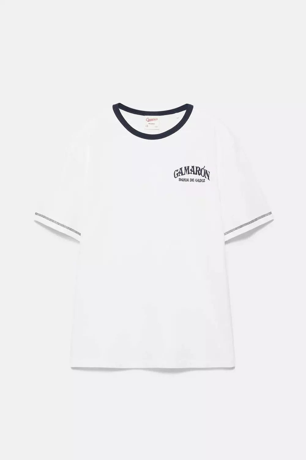 Pull&Bear Camarón Oversized Ringer T-Shirt