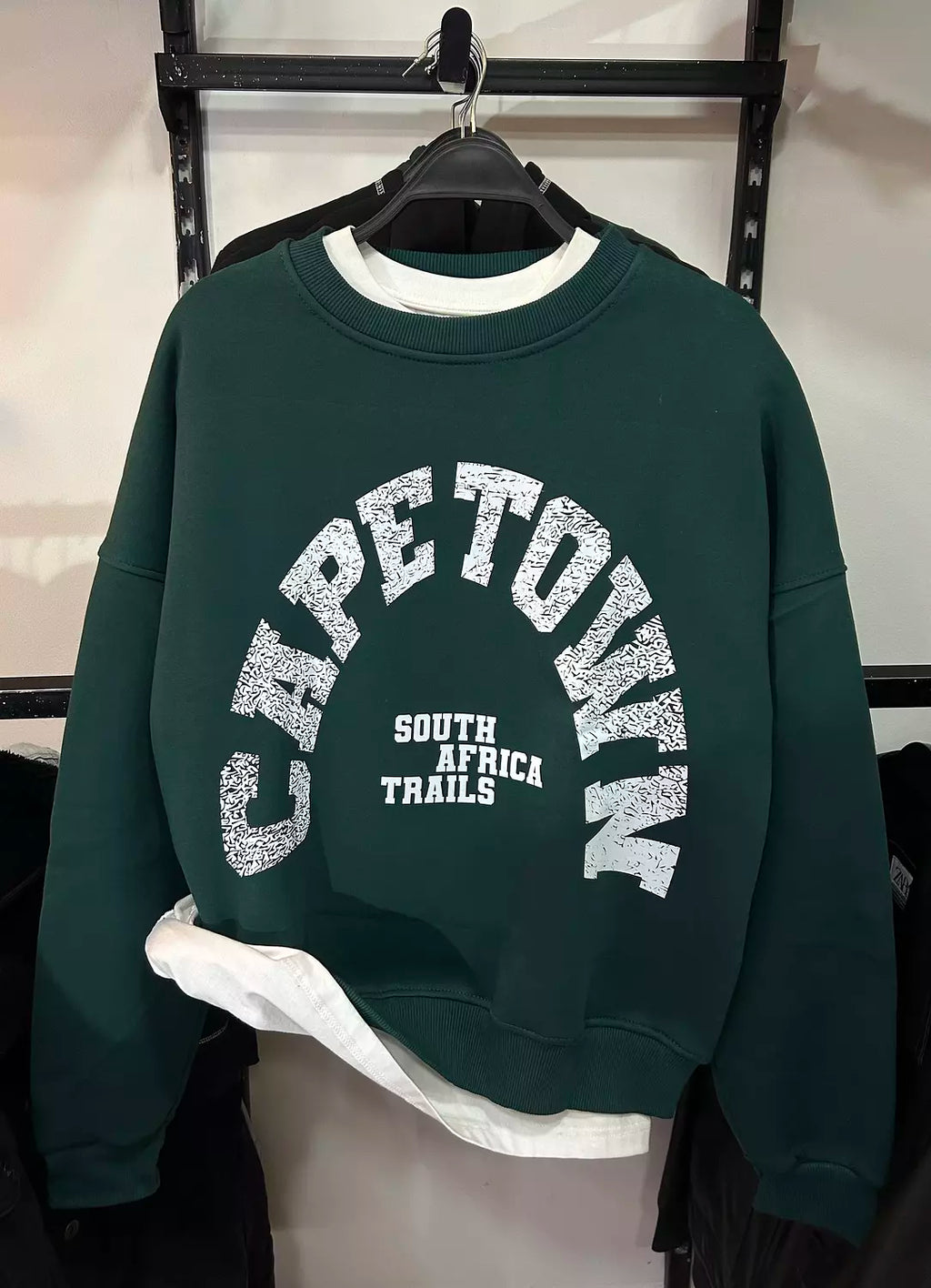 Cape Town Boxy Crewneck Sweatshirt