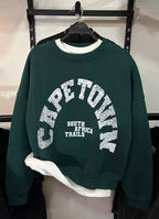 Cape Town Boxy Crewneck Sweatshirt