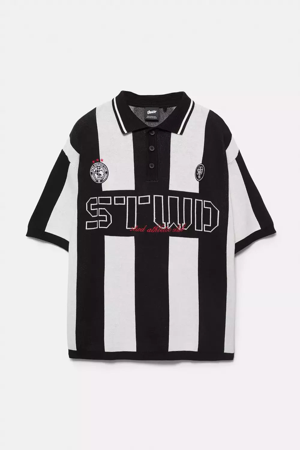 PULL&BEAR STRIPED - POLO SHIRT